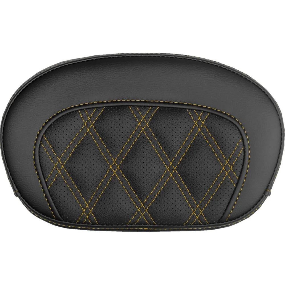sissy bar pude Gold Stitching/ Lattice Stitch, 26,5 cm (10-1/2") × 16,5 cm (6-1/2") – Saddlemen